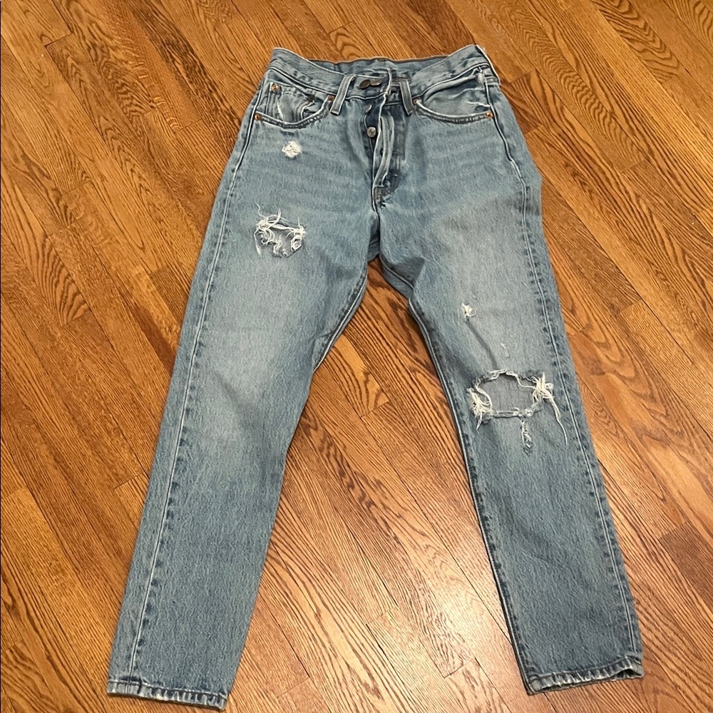 Levi's Light Blue Denim Jeans